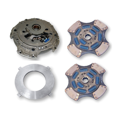 Fortpro 15 1/2" x 2" Clutch Kit Compatible with Mack Replaces 108935-51 | 9 Spring - 4 PAD - Easy Pedal | F276014