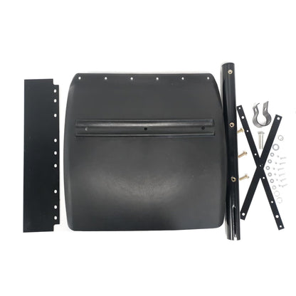 Fortpro 24" x 24" Black Poly Quarter Fenders Pair | F247581