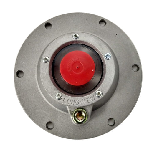 Fortpro Aluminum Axle Hub Cap w/ 6 Holes and Gasket Replacement for Stemco 343-4042 | F276192