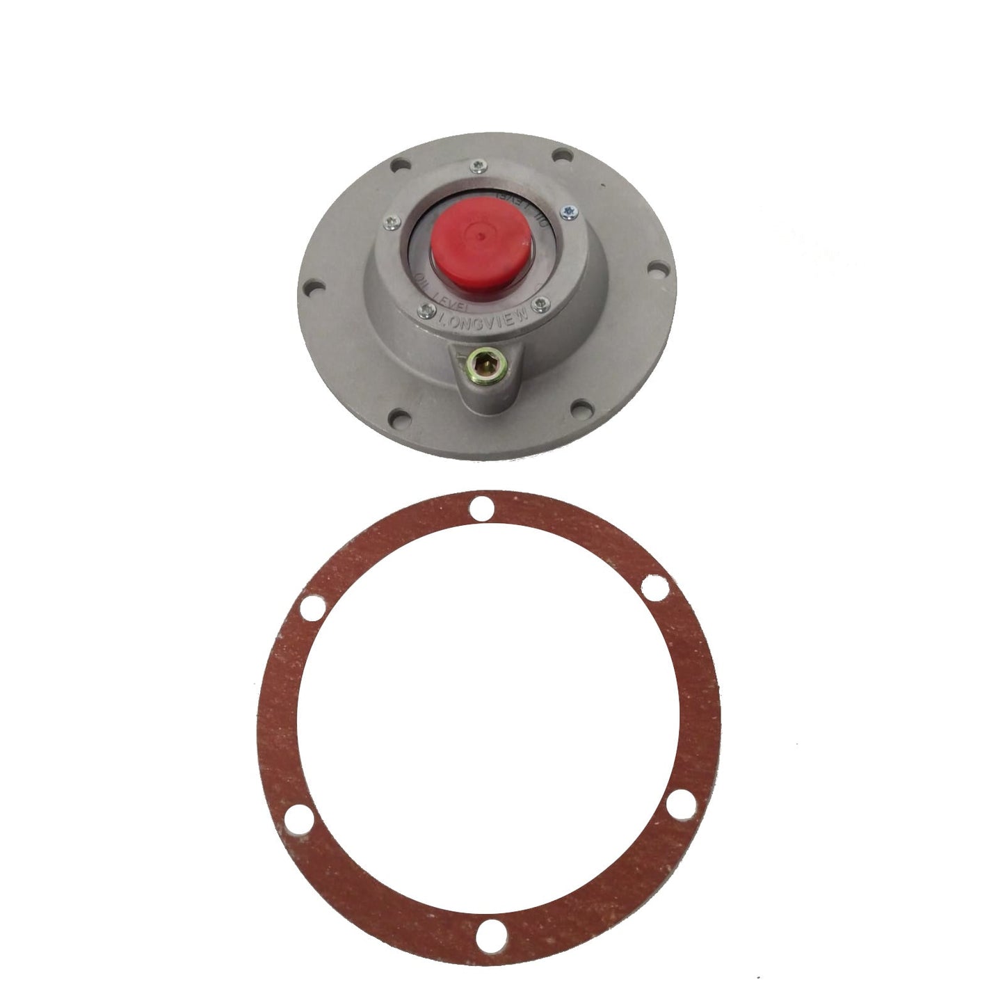 Fortpro Aluminum Axle Hub Cap w/ 6 Holes and Gasket Replacement for Stemco 343-4042 | F276192