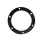 Fortpro Aluminum Steer Axle Hub Cap w/ 6 Holes and Gasket Replacement for Stemco 343-4098 | F276188