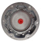 Fortpro Aluminum Steer Axle Hub Cap w/ 6 Holes and Gasket Replacement for Stemco 343-4098 | F276188
