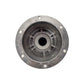 Fortpro Aluminum Trailer Axle Hub Cap w/ 6 Holes, Gasket and Side Pipe Plug Replacement for Stemco 343-4195 | F276194
