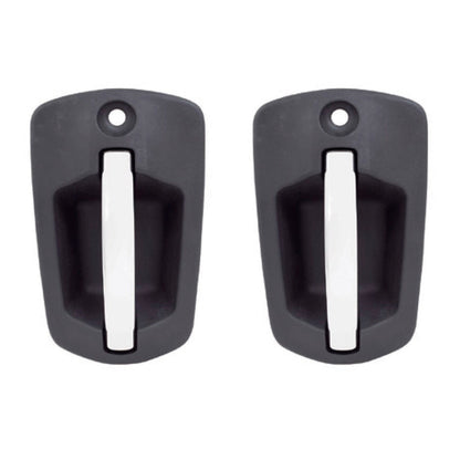 Fortpro Exterior Door Handle with Chrome Lever Replacement for Freightliner Cascadia 2018+ Both Sides | F247577-78BS
