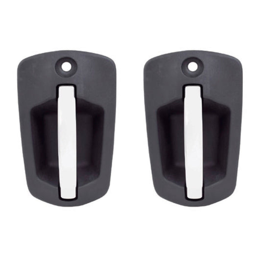 Fortpro Exterior Door Handle with Chrome Lever Replacement for Freightliner Cascadia 2018+ Both Sides | F247577-78BS