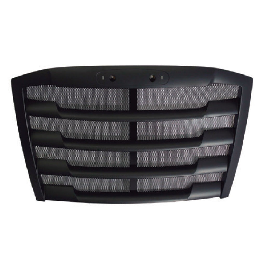 Fortpro Black Front Grille with Bug Screen Replacement for Freightliner Cascadia 2018+ | F247526