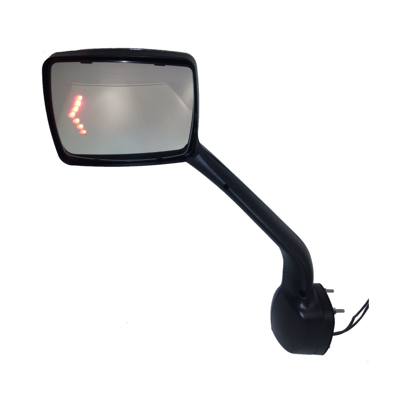 Fortpro Hood Mirror w/ Led Turn Light Replacement for Kenworth T680/880, Peterbilt 579 - Passenger Side | F247658