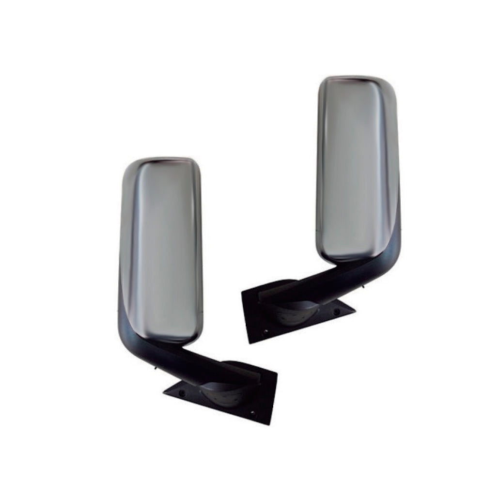 Fortpro Power Heated Door Mirror Replacement for Freightliner Cascadia 2008-2016 (Chrome) Both Sides | F245680-81BS 並行輸入品 Hood Mirrors \u2013 Fortpro USA