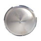 Fortpro Semi Truck Chrome Steel Front Pointed Style Hub Cap - 8.5" ID | 4 Notch Cut Out | F245697