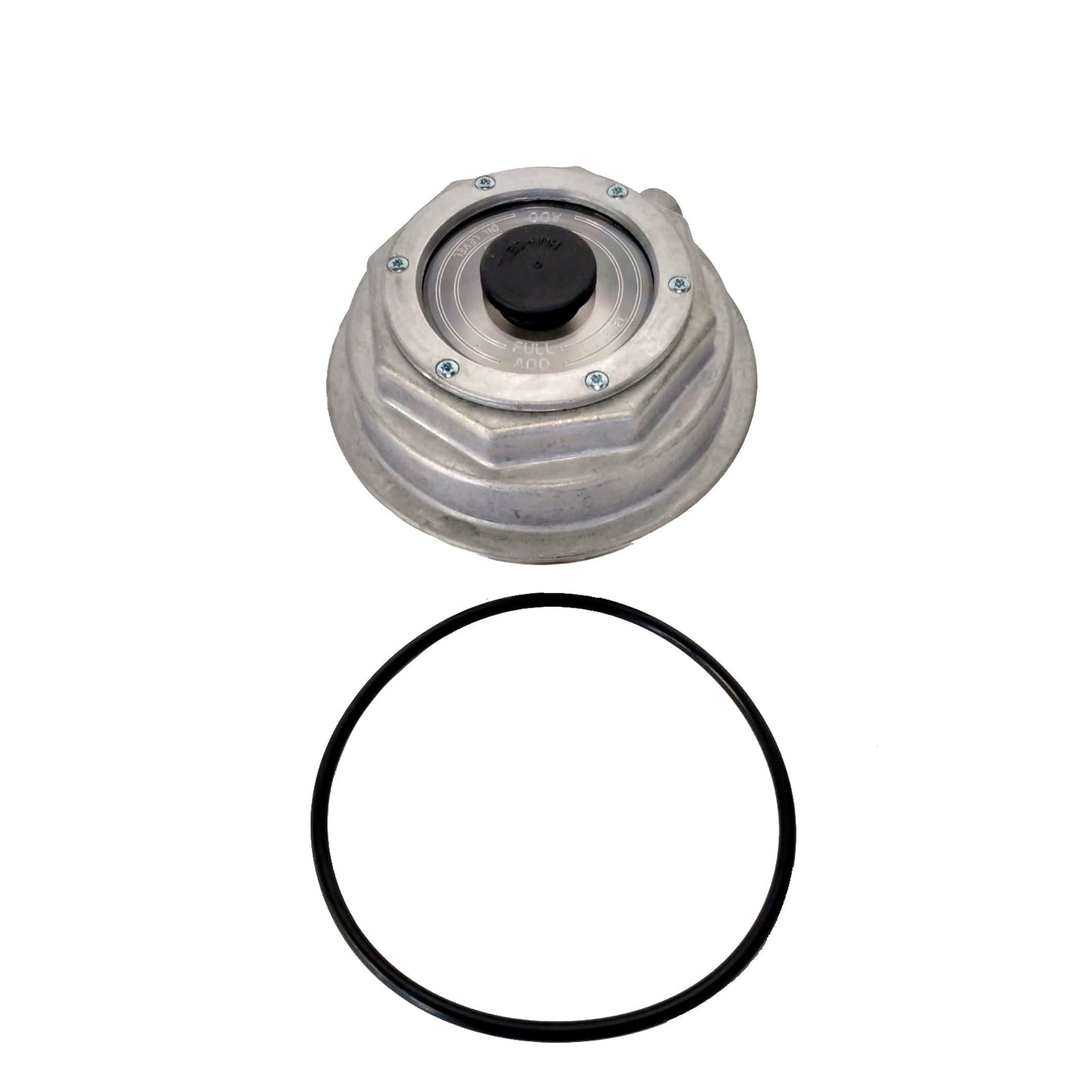 Fortpro Threaded Aluminum Trailer Axle Hub Cap w/ Gasket Replacement for Stemco 343-4075 | F276181