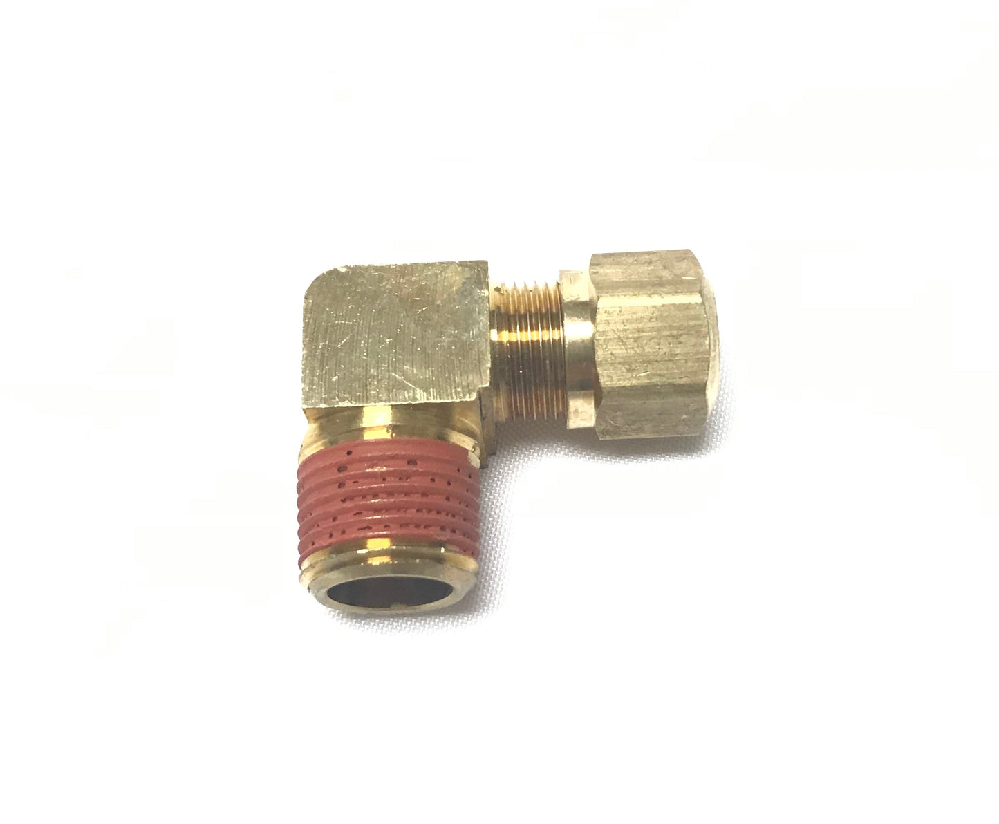 Fortpro Air Brake NTA Compression Fitting Male 90 Deg Elbow - 5/8" Tube & 3/8" Thread, Replaces 38106 - 5 Pack | F229046