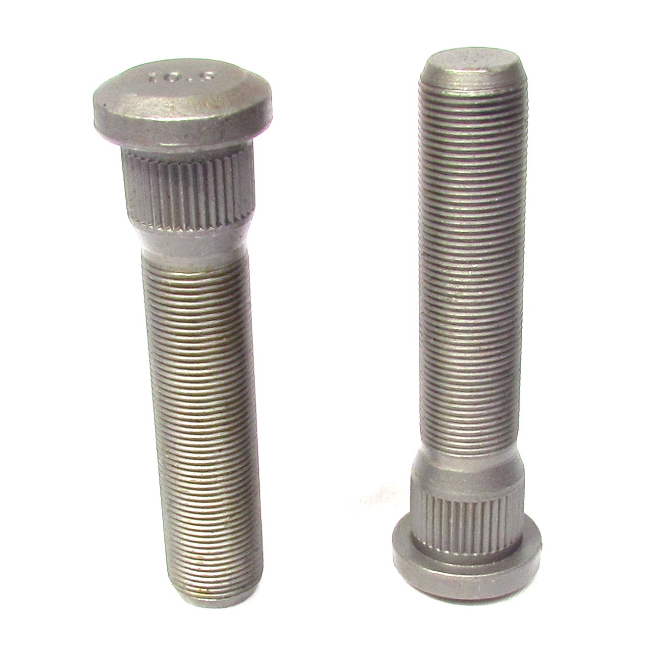 Metric Serrated Drive Wheel Stud M22 x 1.5 THD 0.975" BD x 4 1/4" - 10 Pack