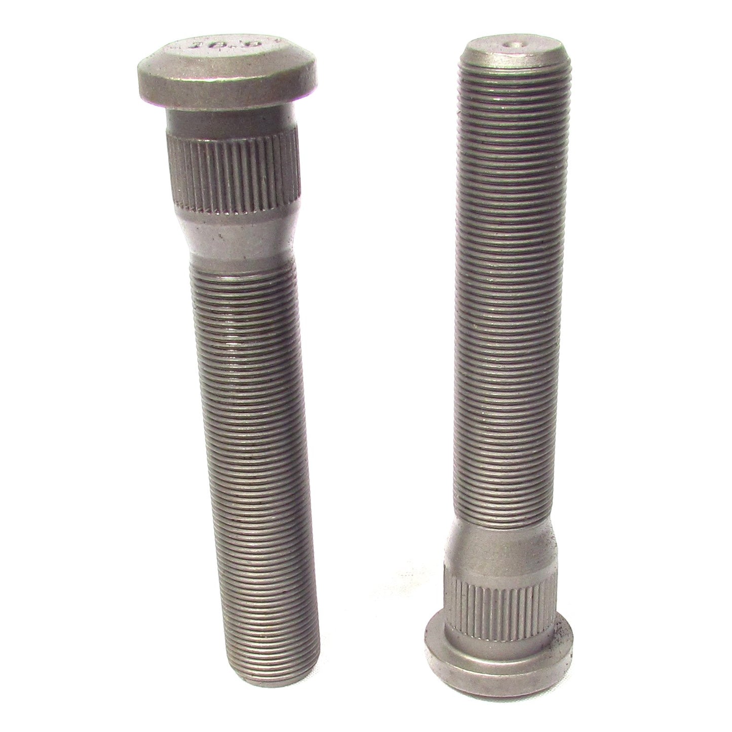 Metric Serrated Drive Wheel Studs  M22 x 1.5 THD 0.975" B.D. x 5 3/32" Length - Replaces E8980 - 10 Pack