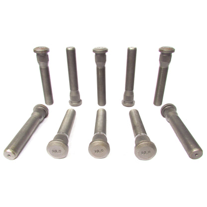 Metric Serrated Drive Wheel Studs  M22 x 1.5 THD 0.975" B.D. x 5 3/32" Length - Replaces E8980 - 10 Pack
