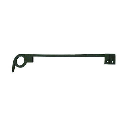 Fortpro Black Straight Spring Steel Mud Flap Hanger - 1 Coil Pair | F247591