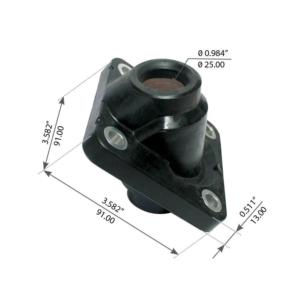 Fortpro Steering Shaft Bushing Compatible with Kenworth T800 Series Trucks Replaces M200-70EP | F327384