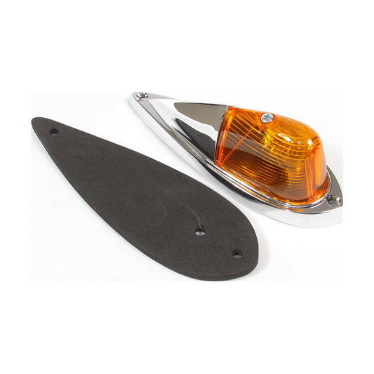 Fortpro Incandescent Cab Light with Chrome Base