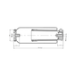 Fortpro Seat Air Spring Replaces 800-6222086001 For Mack / Universal Trucks | F245579