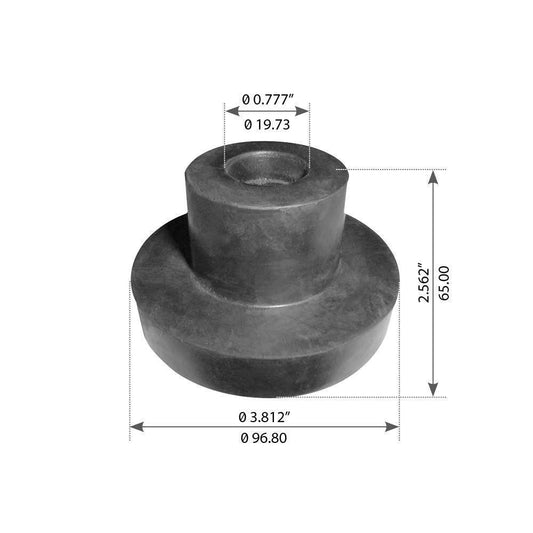 Fortpro Cabin Mount Compatible with Kenworth T600, W900 Series Trucks Replaces K066229, K066-229 | F327368