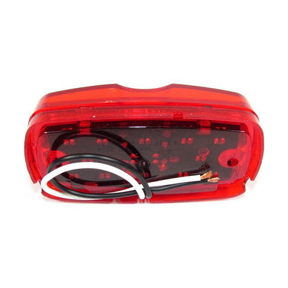 Fortpro 4" x 2" Clearance/Marker Double Bullseye Trailer Led Light with 12 LEDs