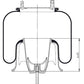Fortpro Air Spring Replaces 9780, 1R12-303 for Freightliner Trucks | F245584