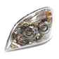 Chrome Housing Projector Headlights for Freightliner Cascadia