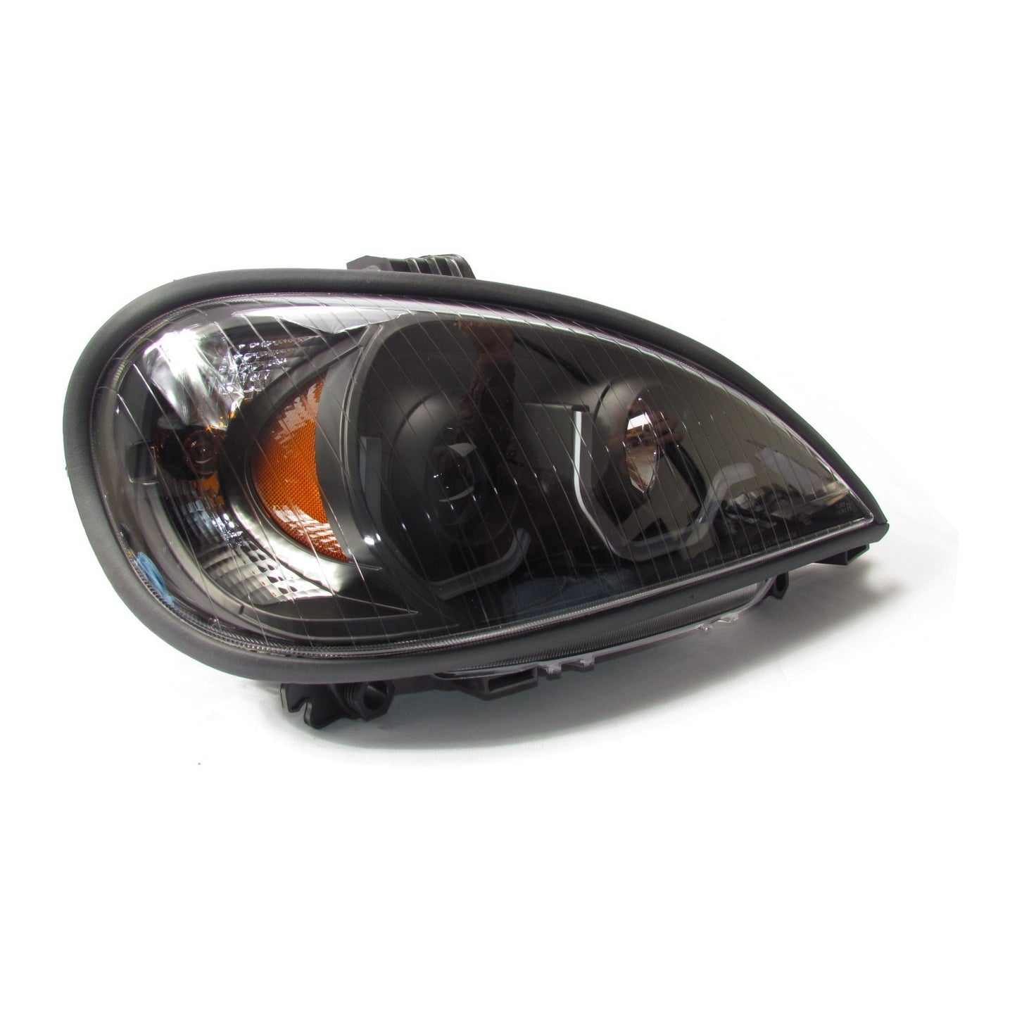 Black Housing Projector Headlights for Freightliner Columbia