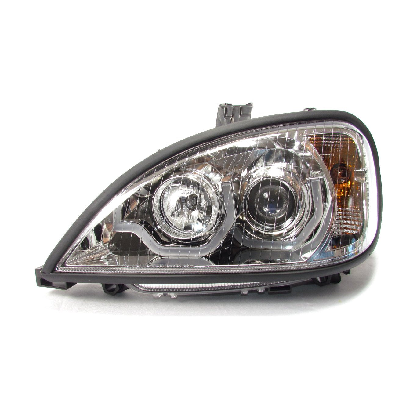 Chrome Housing Projector Headlights for Freightliner Columbia