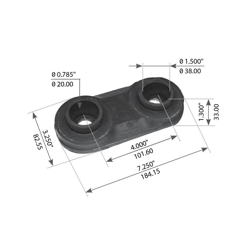 Upper Engine Mount for Freightliner Columbia & Century - Replaces BCD267033