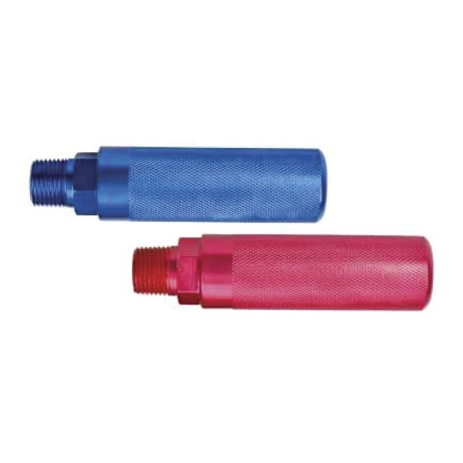 Fortpro Solid Aluminum Gladhand Grips Extensions | Set Red & Blue | Replacement for Phillips 12600 | F224765