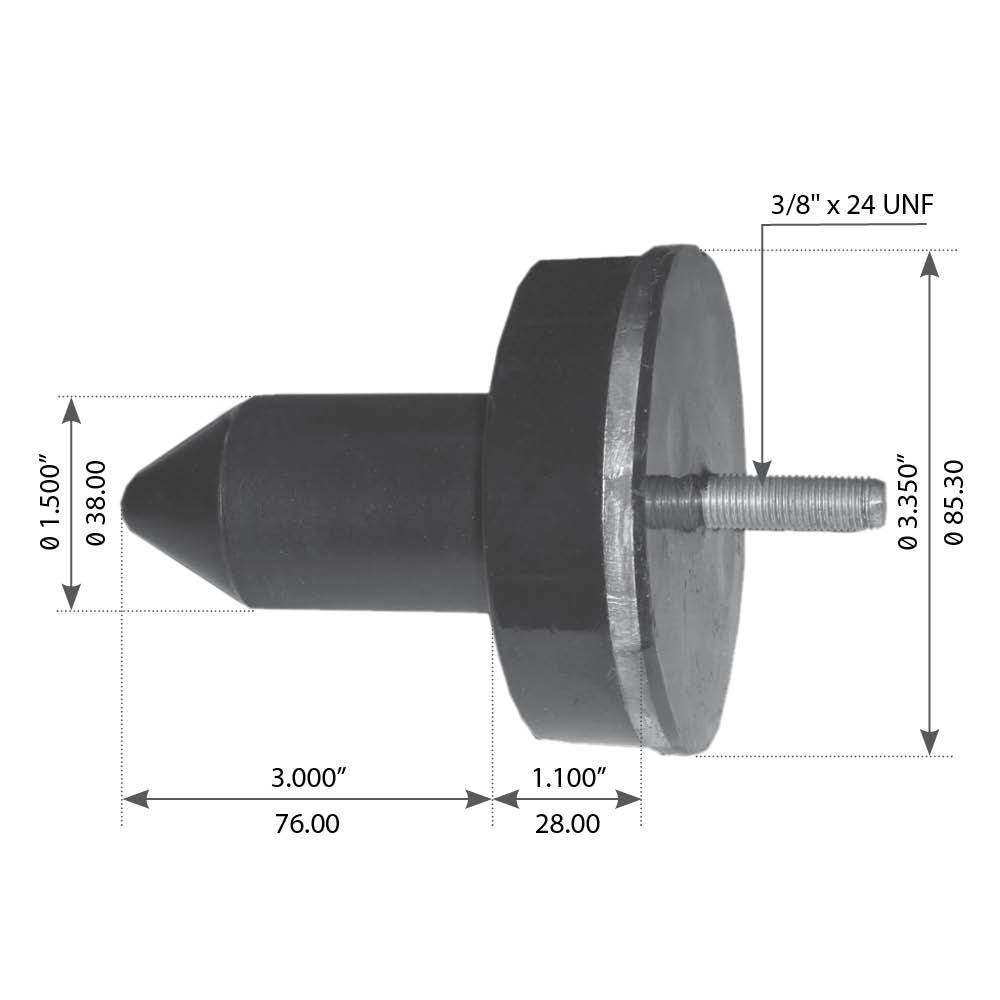 Fortpro Hood Guide Pin for Mack - Replaces 25QM31, K179D450