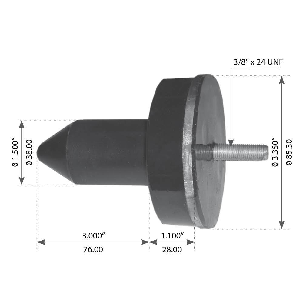 Engine Decking Guide Pin Fortpro Hood Guide Pin for Mack - Replaces 25QM31, K179D450 - MaxiTrucks