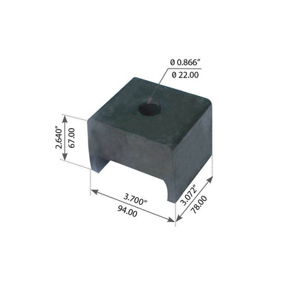 Cabin Mount for International-Navistar Trucks & Buses - Replaces 498396C1