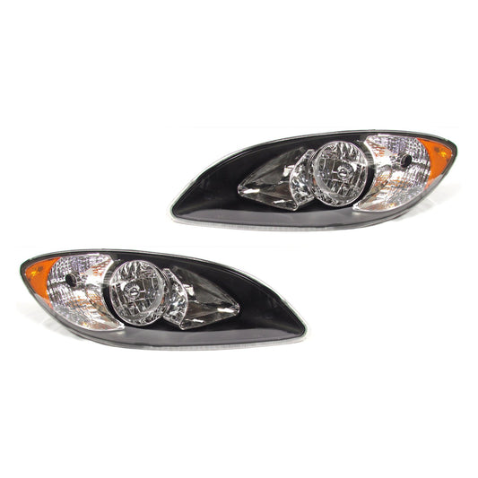Fortpro Headlights Assemblies with Corner Lamp for International ProStar (2008+)
