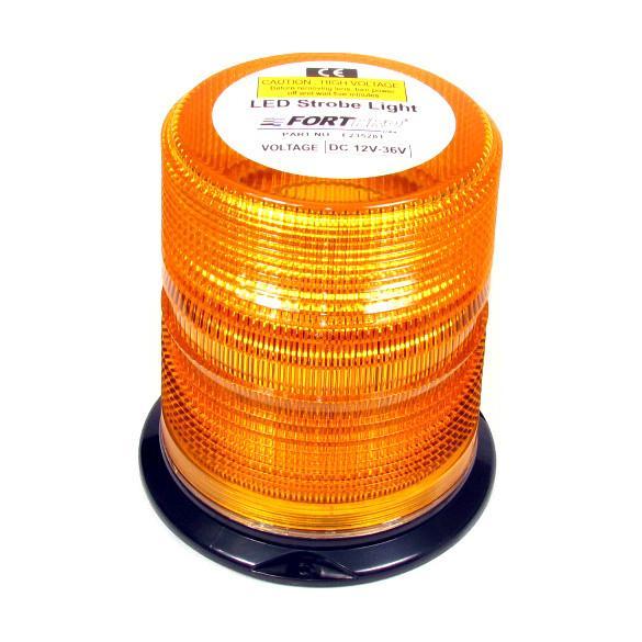 Fortpro 6" Amber 60 LED Strobe Cab Light | F235281