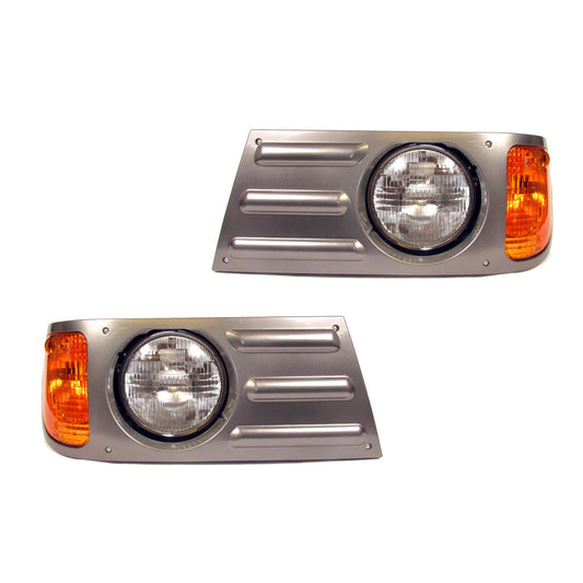 Fortpro Headlights For Mack Granite CV713 - Gray