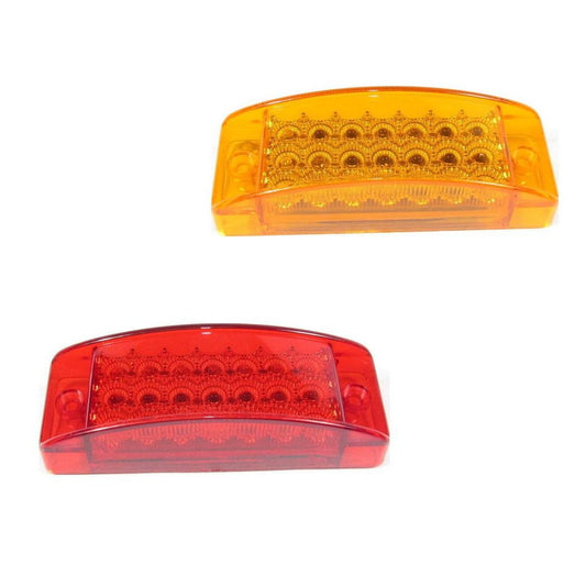 Fortpro 5-13/16" x 2-1/16" Rectangular Marker Led Light with 20 LEDs