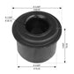 Fortpro Motor Mount Compatible with Ford F600, F700, F800, F900 Series Trucks Replaces D0HZ-6068-B | F306920
