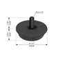 Fortpro Load Cushion Compatible with Kenworth 4" Spring T300/400/450/600/800, K100/300 Series Trucks Replaces EX11-0013 | F327380