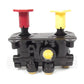 Fortpro MV-3 Dash Valve With 3/8" Push-To-Connect Ports,  1/4" Threaded Mounting Holes Replacement for Bendix 800259
