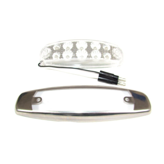 2 Amber Round Clearance/Marker Led Light With 3 Leds And Amber Lens 2 Amber Round Clearance/Marker Led Light With 3 Leds And Amber Lens