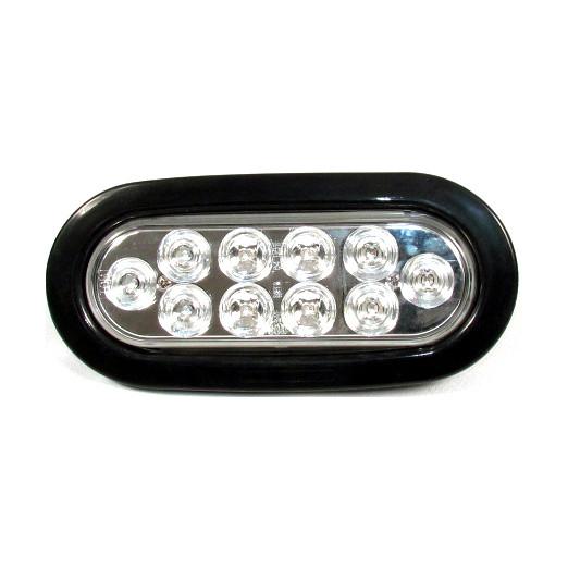 Fortpro 6" Oval Marker/Tail/Stop/Turn Led Light with 10 LEDs