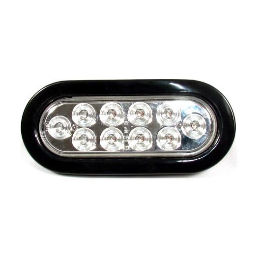 Fortpro 6" Oval Marker/Tail/Stop/Turn Led Light with 10 LEDs