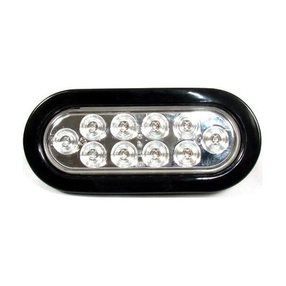 Fortpro 6" Oval Marker/Tail/Stop/Turn Led Light with 10 LEDs