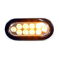 Fortpro 6" Oval Marker/Tail/Stop/Turn Led Light with 10 LEDs