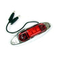 Fortpro 4" x 1-1/4" Clearance/Marker Trailer Led Light with 3 LEDs