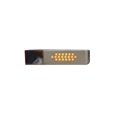 Peterbilt 379 Blinker Bar Small SS (One Light) 3 Lines