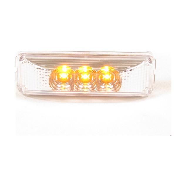 Fortpro Rectangular Side Marker Led Light with 3 LEDs