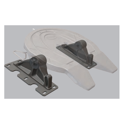 Holland Fifth Wheel Assembly with FW35 Top Plate and Brackets | FW35Y800XL00