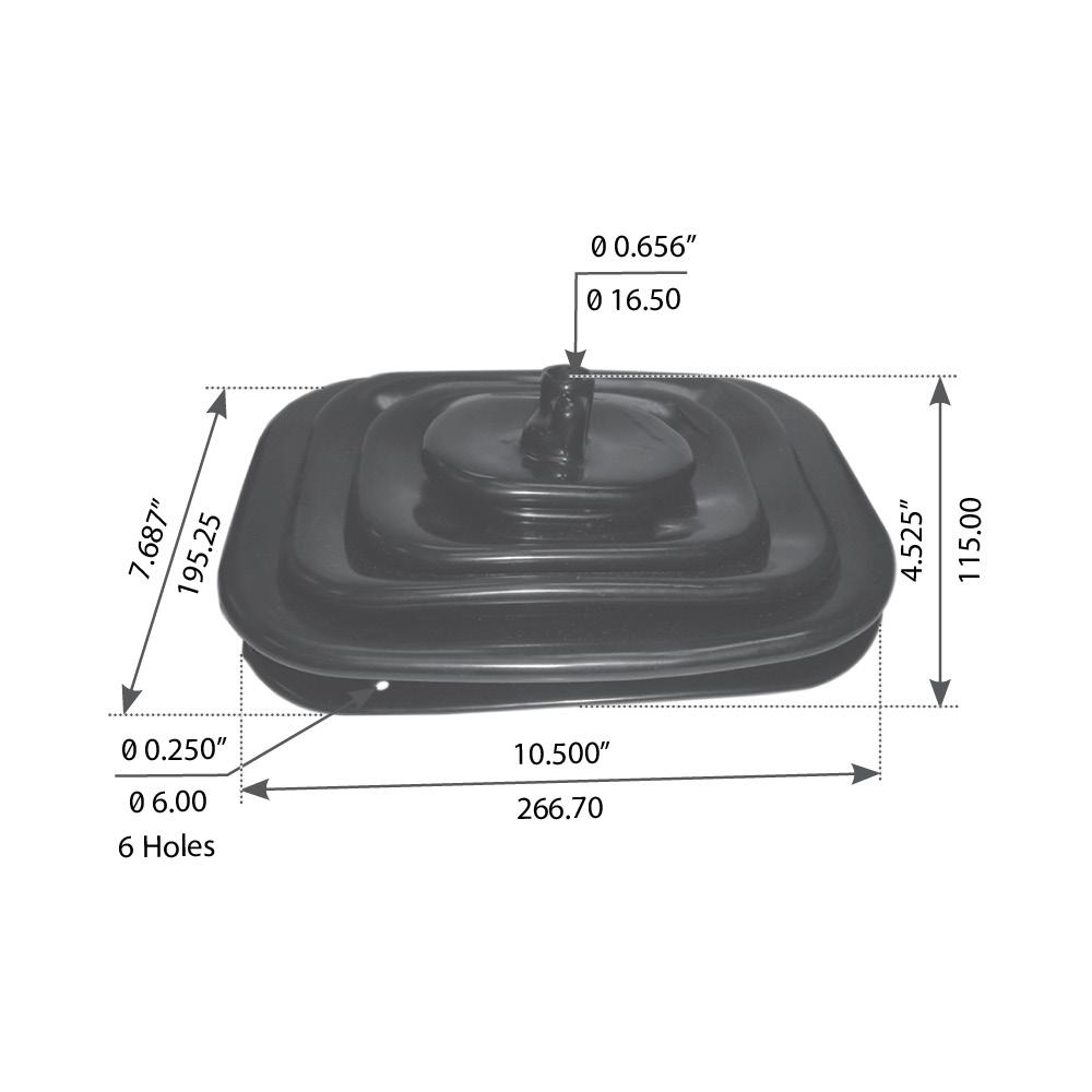 Shifter Boot For International Navistar IHC S-Series/4000 Series - (2014835)